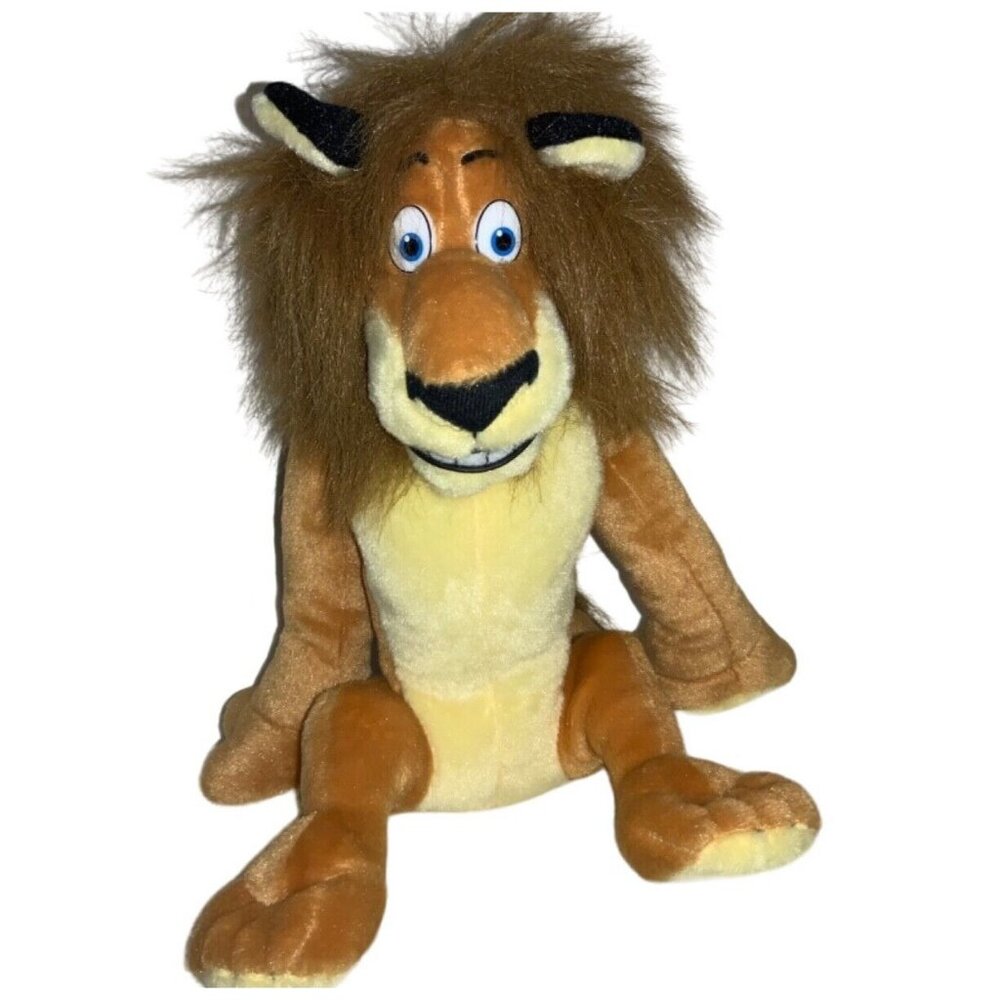 Madagascar Soft Alex the Lion 11" Plush Stuffed Animal Toy Kohl's Cares 2005